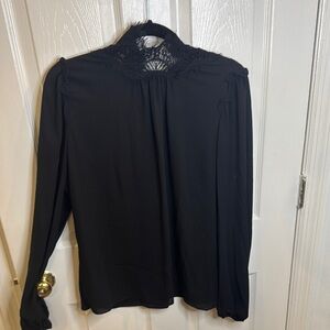 Elegant Black Women's Top